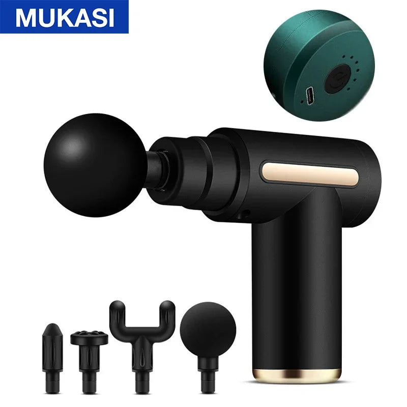 Pistolet de massage MUKASI à poignée extensible