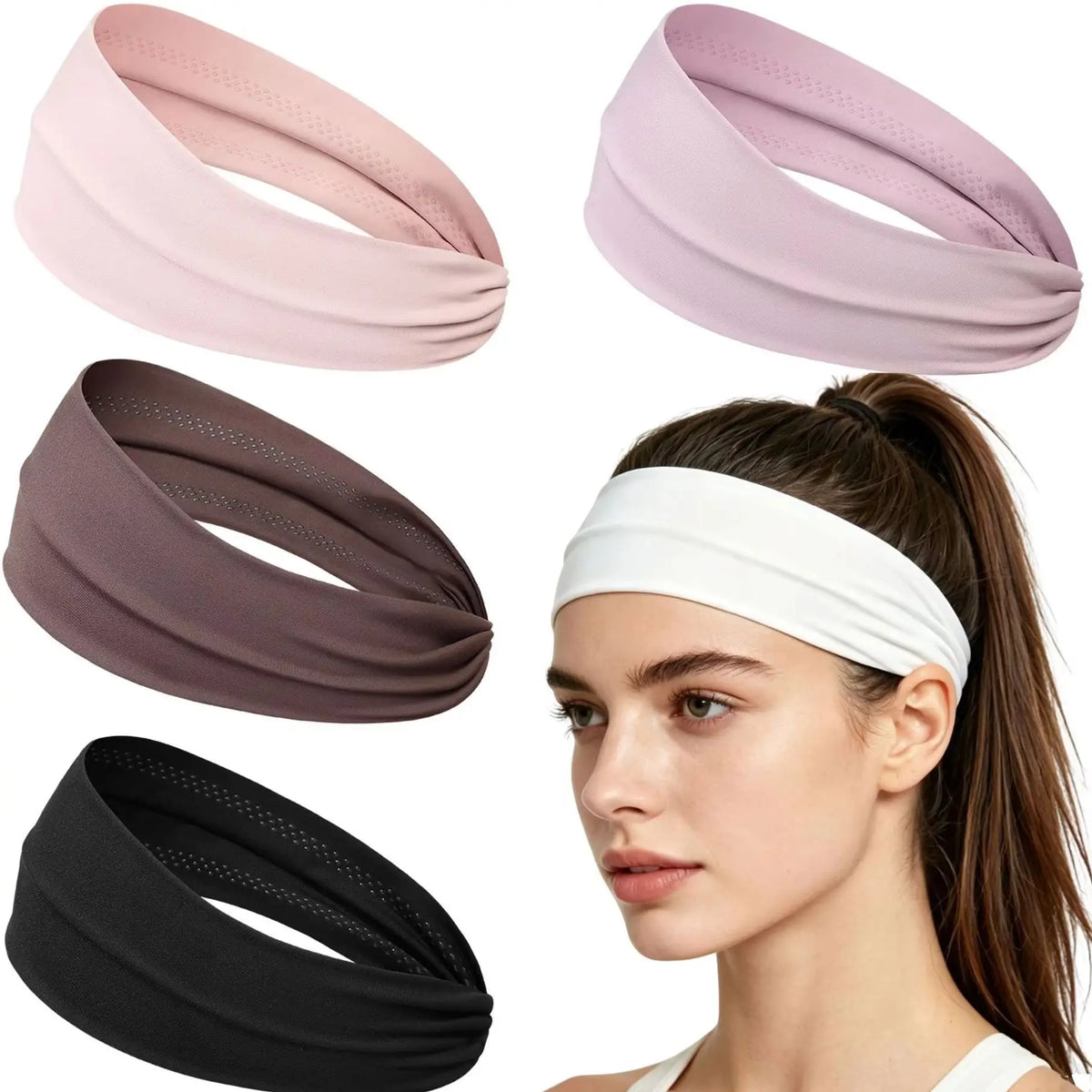 Bandeau de sport doux et extensible