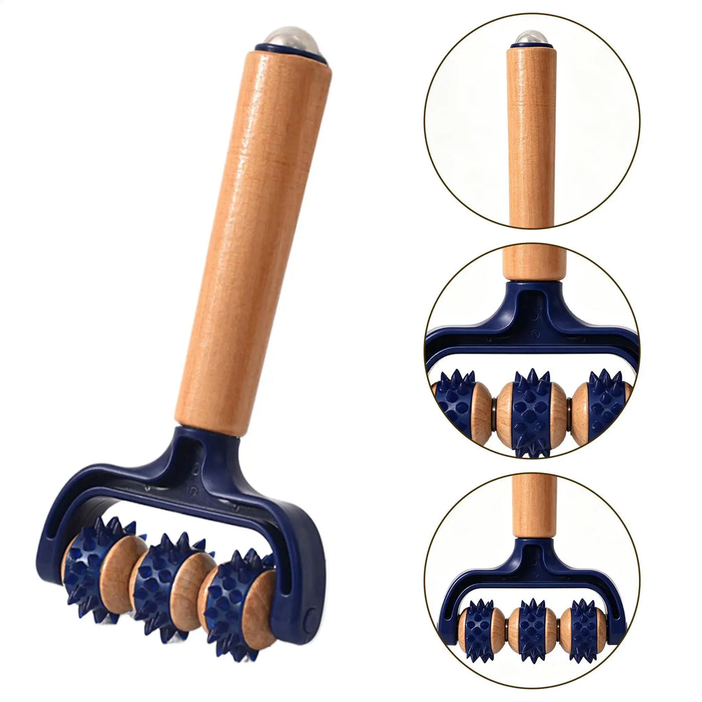 Rouleau de massage manuel multicolore