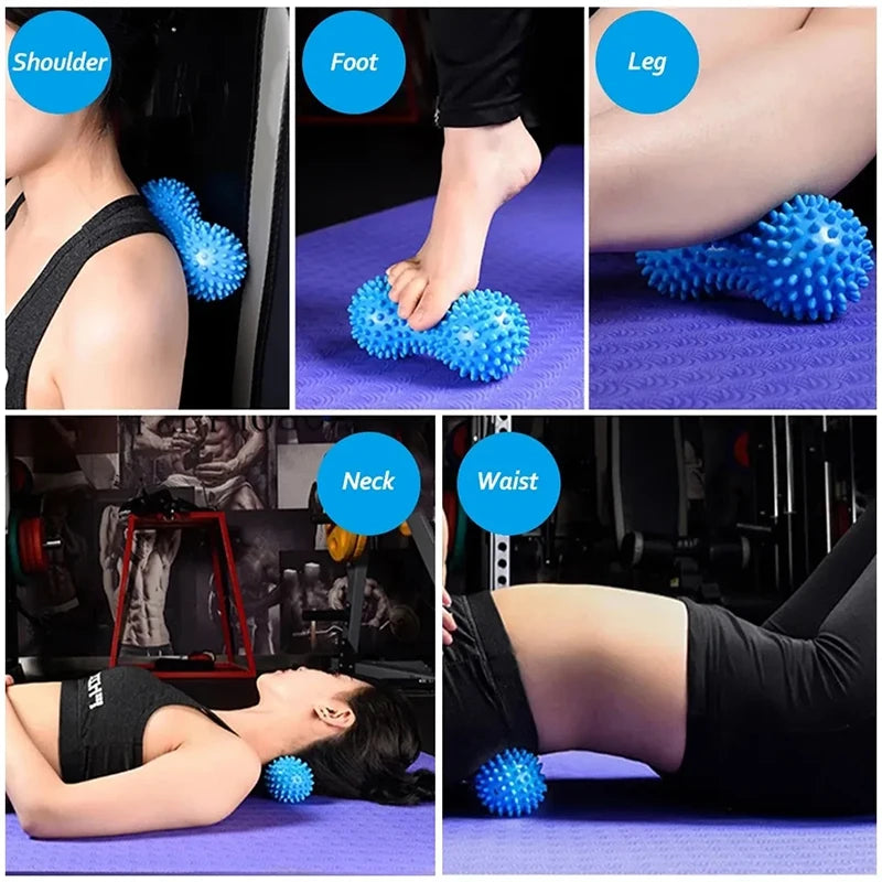 Rouleau de massage plantaire à picots
