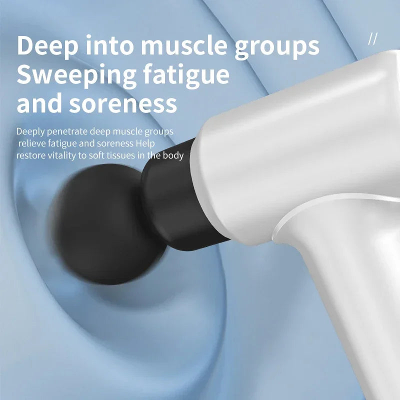Pistolet de massage MUKASI à poignée extensible