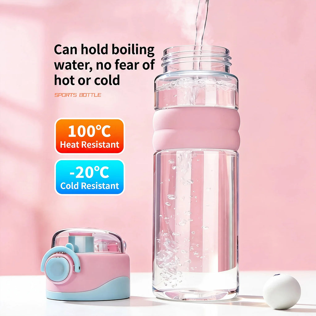 Gourde de sport 750 ml avec paille et fonction spray