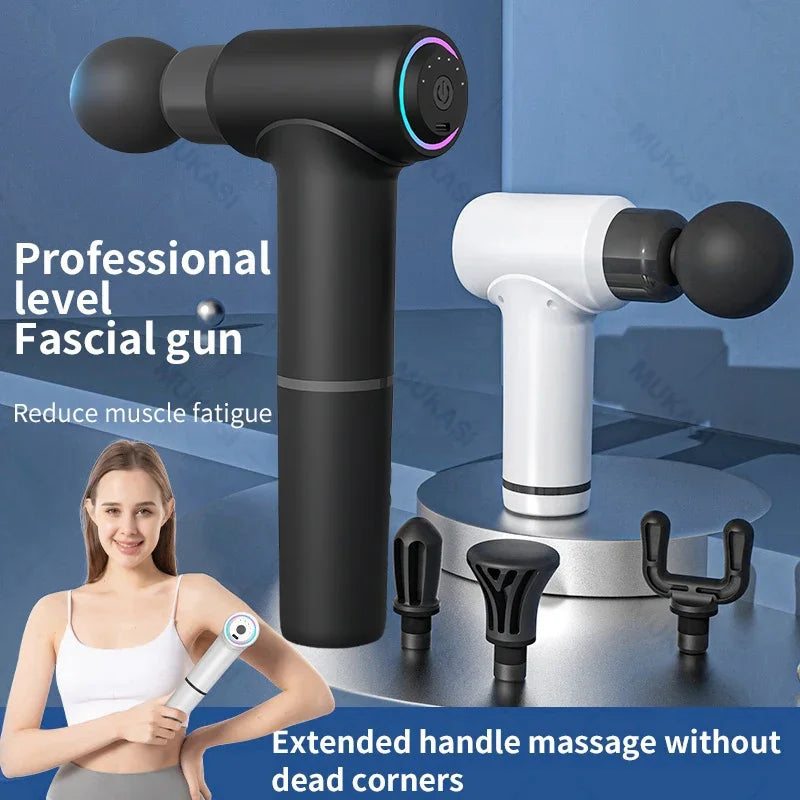 Pistolet de massage MUKASI à poignée extensible