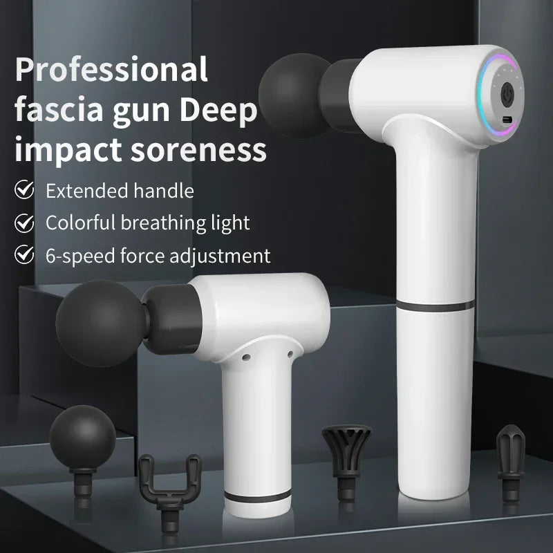 Pistolet de massage MUKASI à poignée extensible