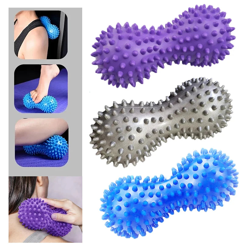 Rouleau de massage plantaire à picots