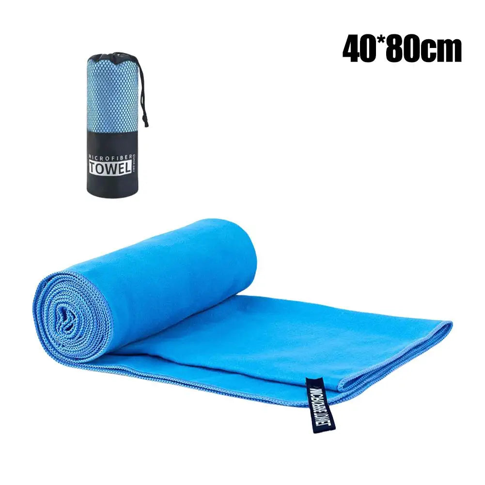 Serviette de sport en microfibre 40 × 80 cm