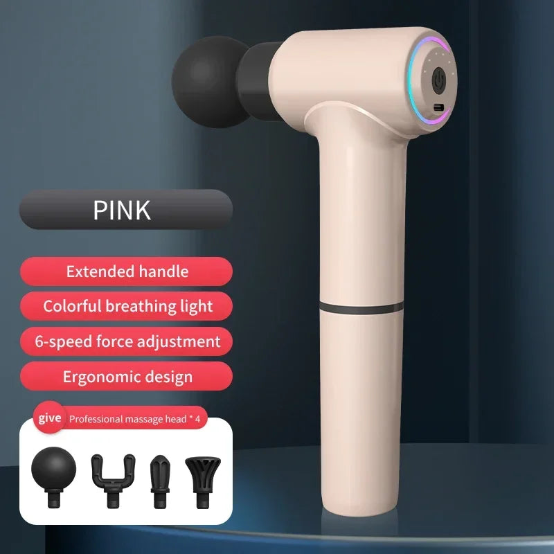 Pistolet de massage MUKASI à poignée extensible