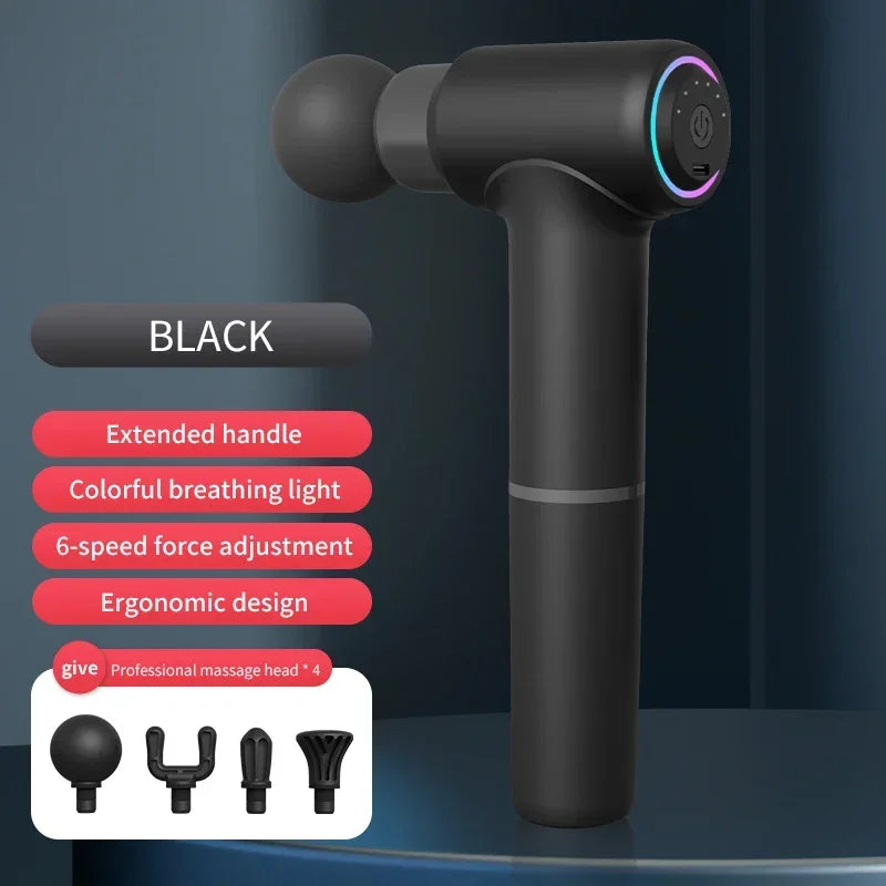 Pistolet de massage MUKASI à poignée extensible