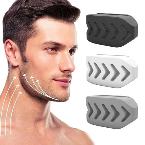 Accessoire en silicone pour exercices de la mâchoire