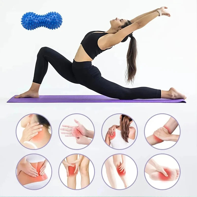 Rouleau de massage plantaire à picots