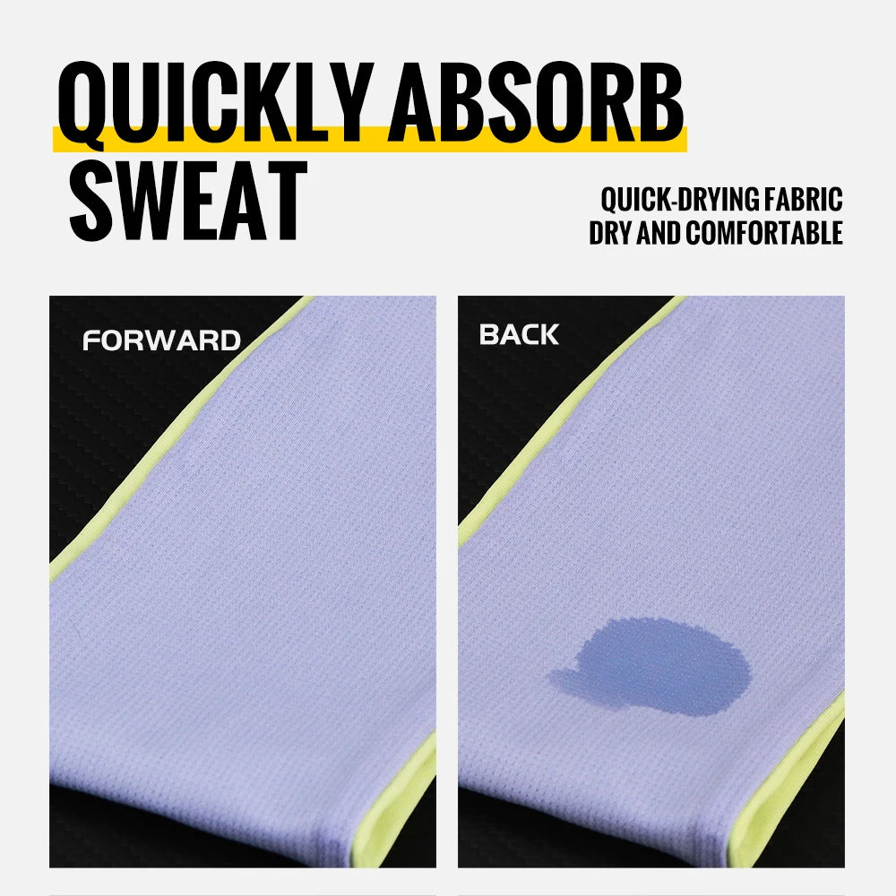 Bandeau de sport antidérapant et absorbant