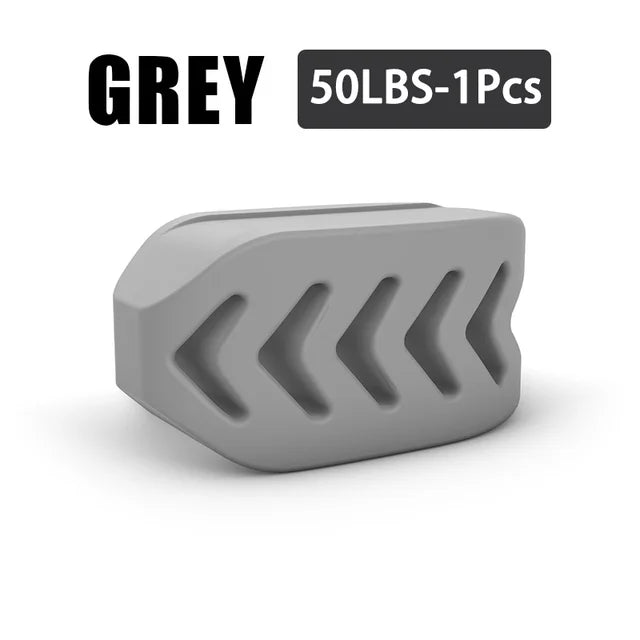 Accessoire en silicone pour exercices de la mâchoire