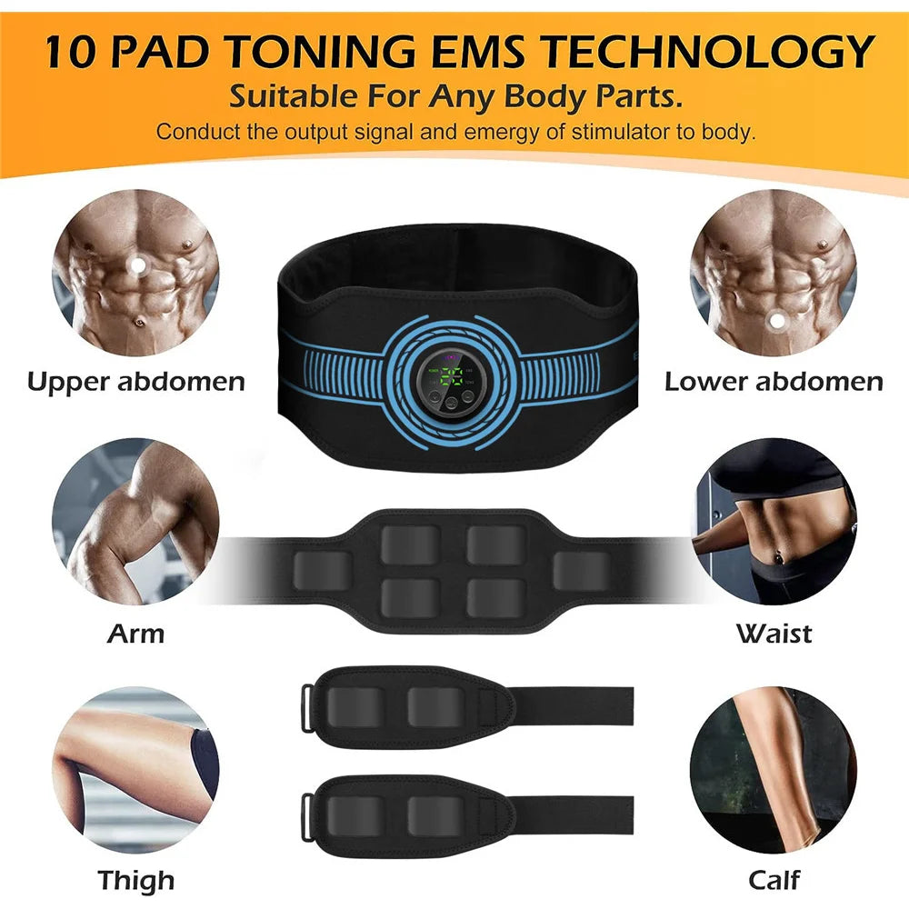 Kit EMS pour abdominaux, bras et jambes