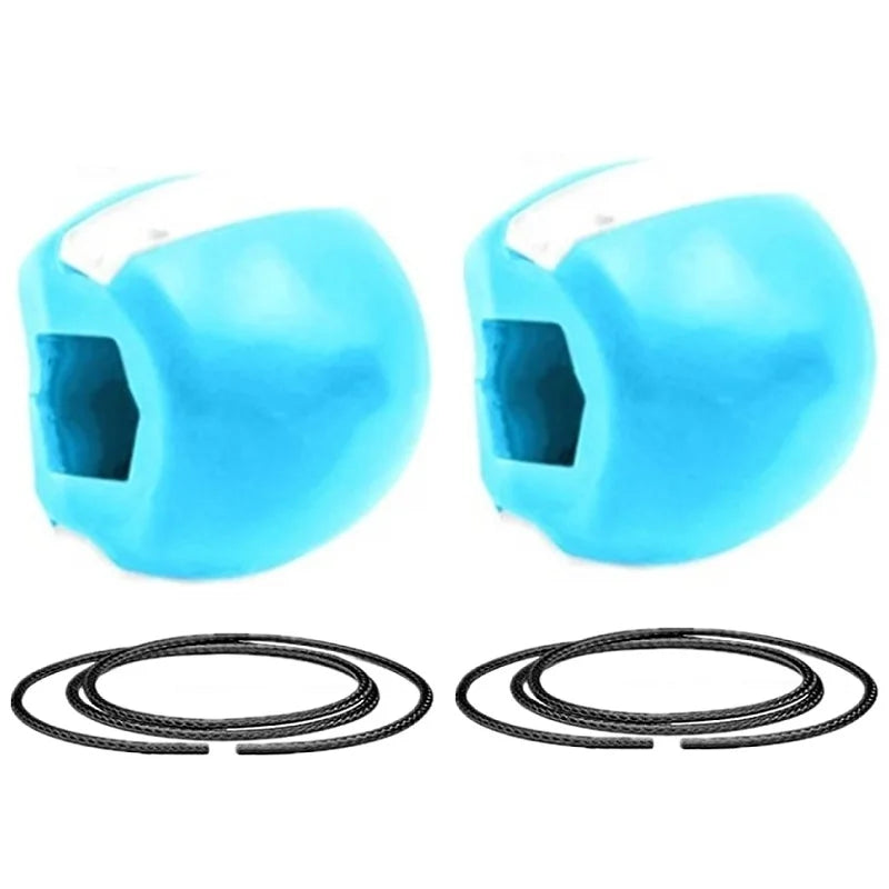 Lot de 2 balles d'exercice pour la mâchoire