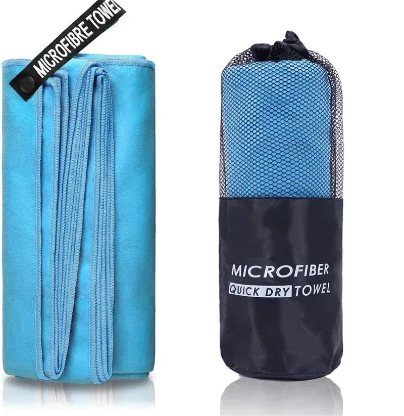 Serviette de sport en microfibre, plusieurs tailles