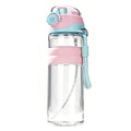 Gourde de sport 750 ml avec paille et fonction spray