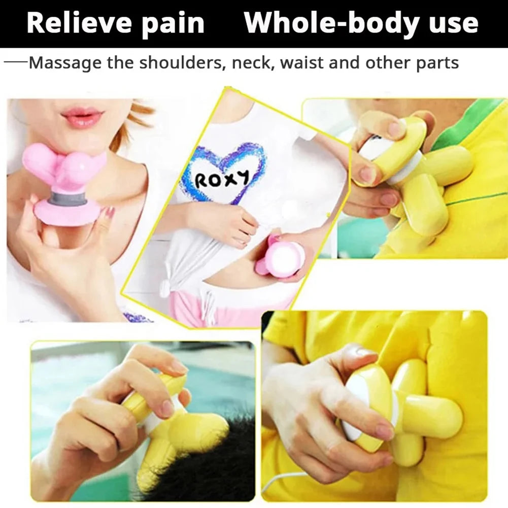 Mini-masseur électrique multifonction