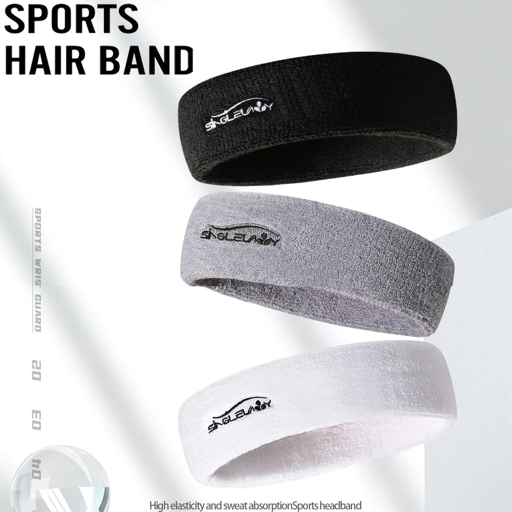 Bandeau de sport avec tissu absorbant