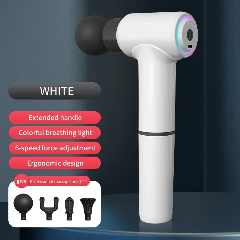 Pistolet de massage MUKASI à poignée extensible