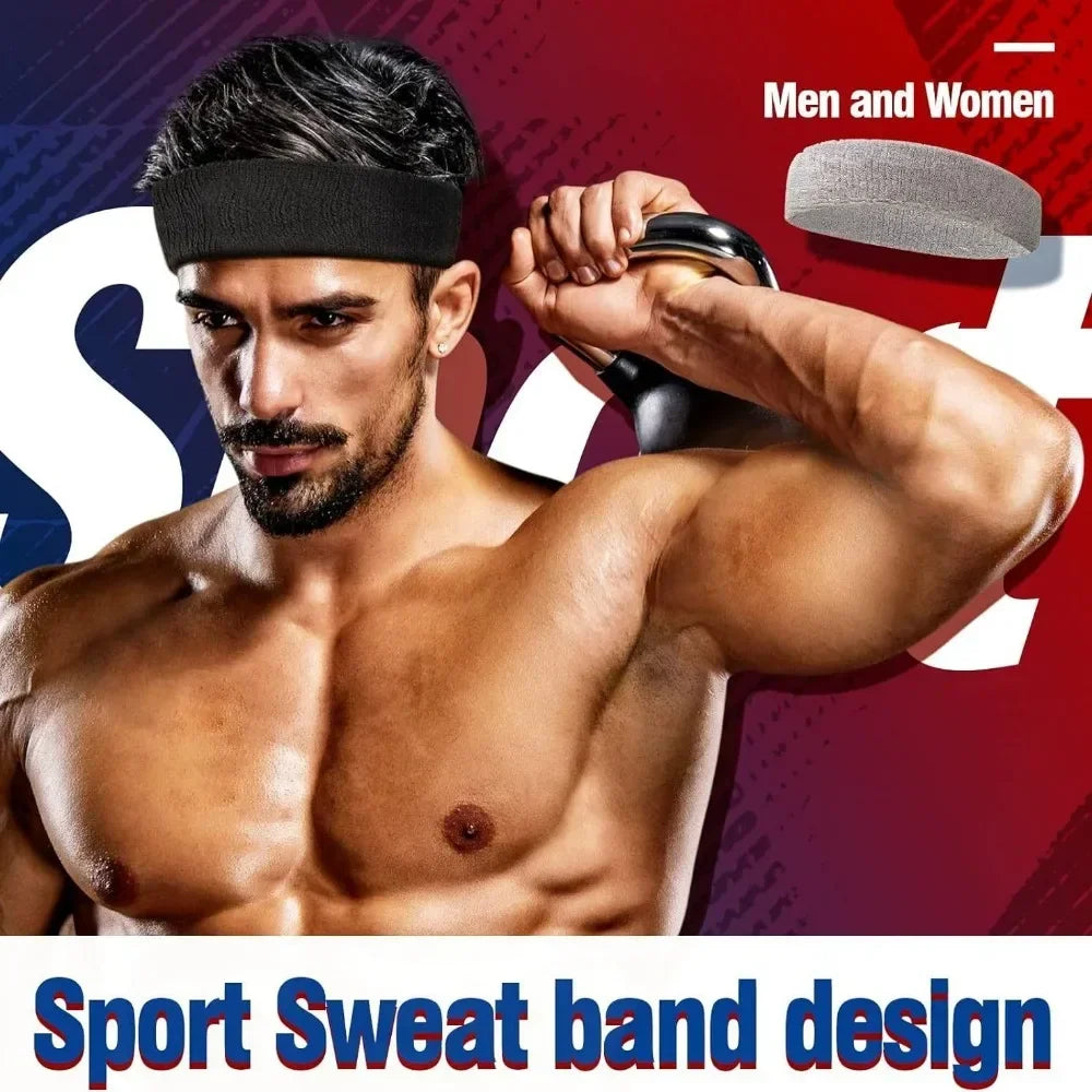 Bandeau de sport absorbant pour entraînement